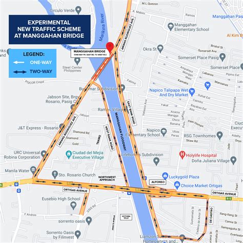 Manggahan Map .